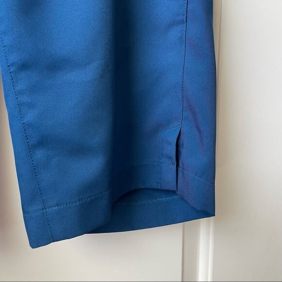 Nike Golf Bermuda Shorts Blue Dri-Fit Active Size 2 - Picture 2 of 11